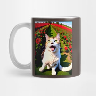 Selfie cat - Modern digital art Mug